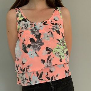 Bright Floral Top